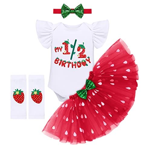 Fruit Theme 1st 2nd Birthday Party Outfit for Baby Girls