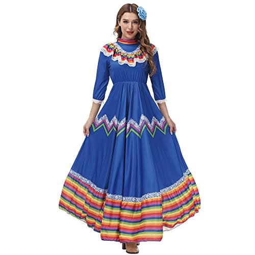 STIOEDYUAN Women's Traditional Senorita Halloween Costume Flower Headwear