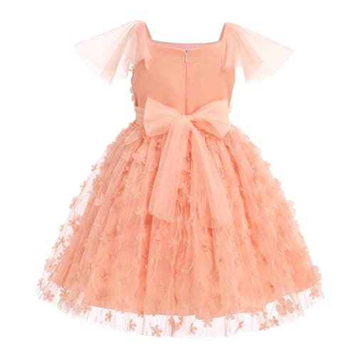 Girl's 3D Flower Princess Tutu Dress