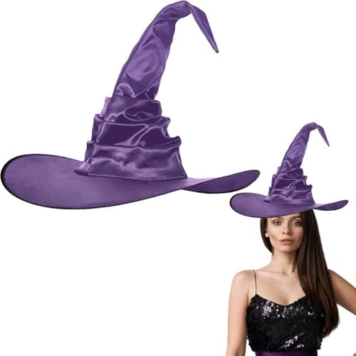 Large Black Witch Hat for Halloween Costume