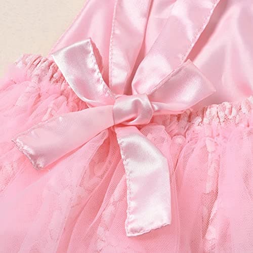 IMEKIS Baby Girl 1st Birthday Tutu Romper & Headband for Cake Smash