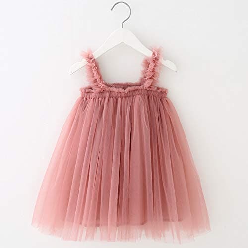 Rainbow Tutu Dress with Flower Headband for Toddlers