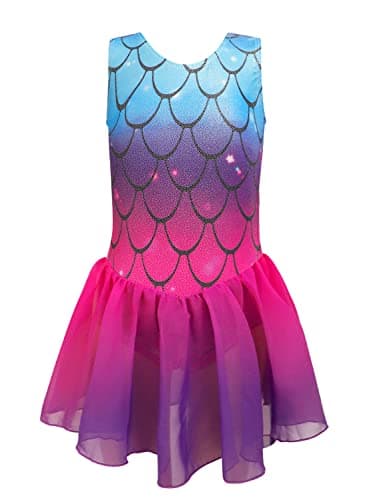 Sparkly Snowflake Tutu Leotard for Toddlers Dance and Gymnastics