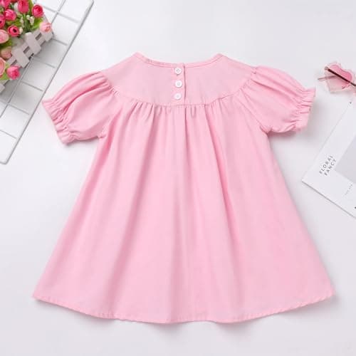 Smocked Bishop Dress for Baby Girls and Toddler Kids