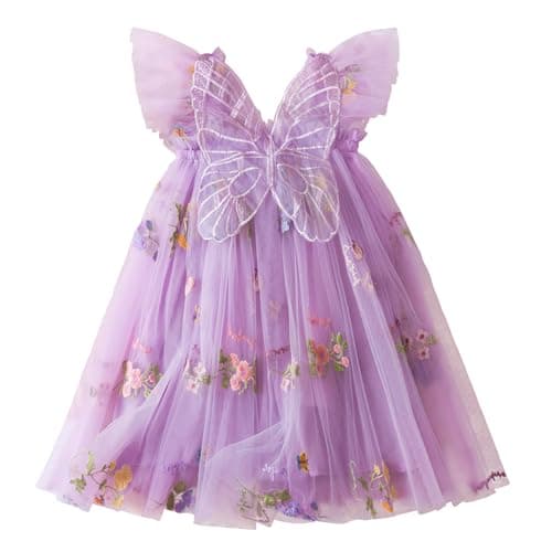 TTYAOVO Toddler Girl Tulle Dress for BirthdayParty