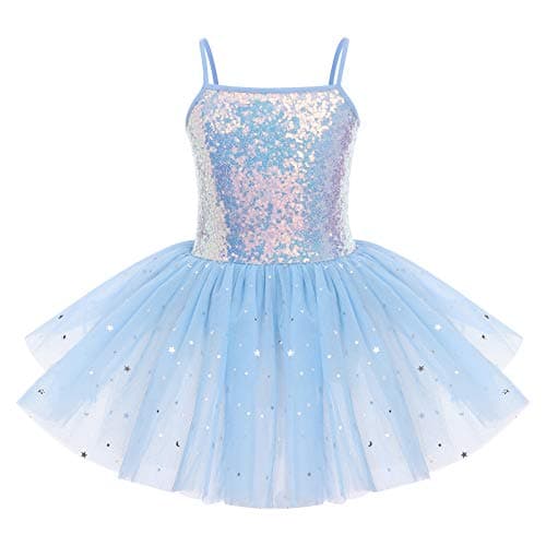 ODASDO Girls' Tutu Leotard and Ballet Dress for Toddler Kids (Ages 3-10)
