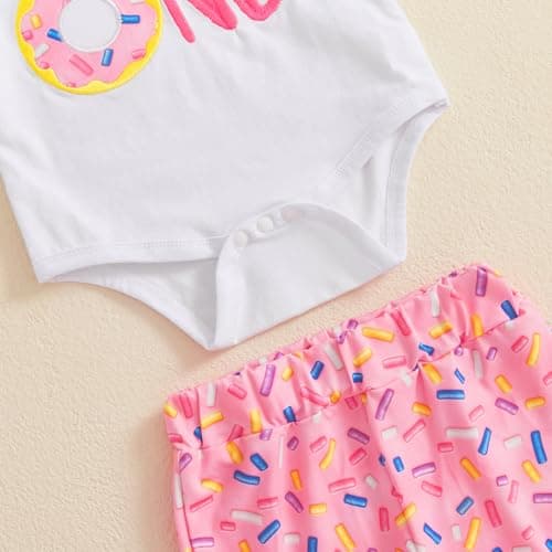 Eadrioss Toddler Girl Sweet Birthday Outfit Shirt & Bell Bottom Pants