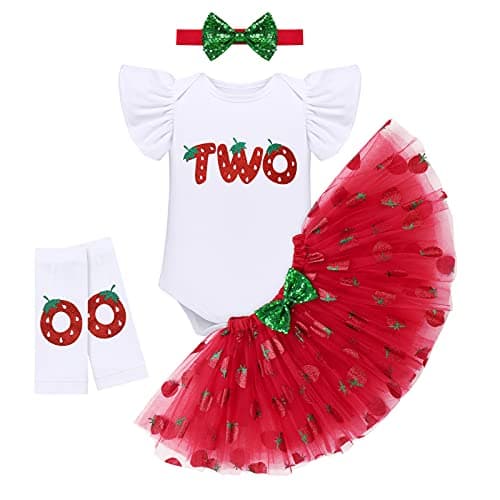 Fruit Theme 1st 2nd Birthday Party Outfit for Baby Girls