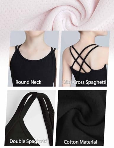 Daydance Toddler Girls' Double Breasted Camisole Leotards for Ballet
