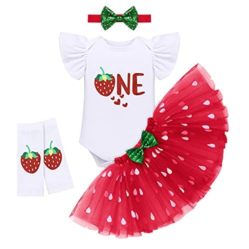 Fruit Theme 1st 2nd Birthday Party Outfit for Baby Girls