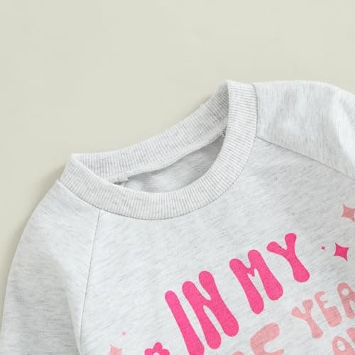 Canis Girls' 1st Birthday Outfit Sweatshirt & Joggers