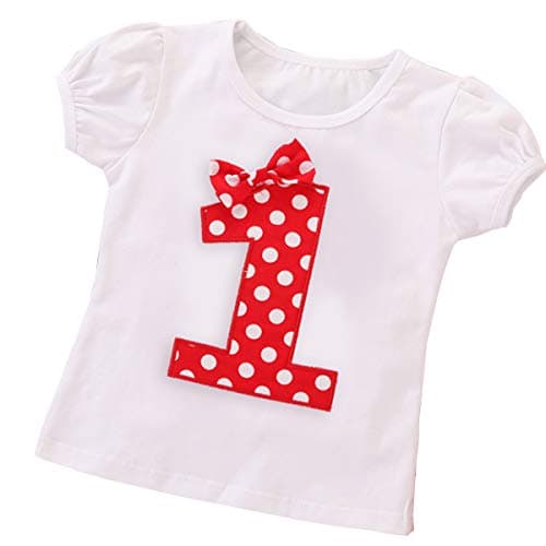 ODASDO Baby Girl Toddler Kids Birthday Party Outfit