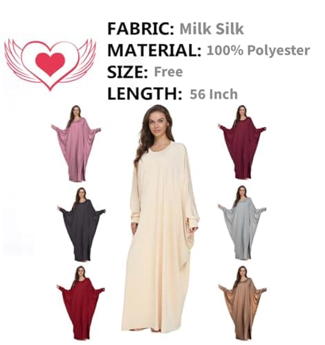 Boedaty Women's Soft Muslim Abaya for Ramadan in Dubai