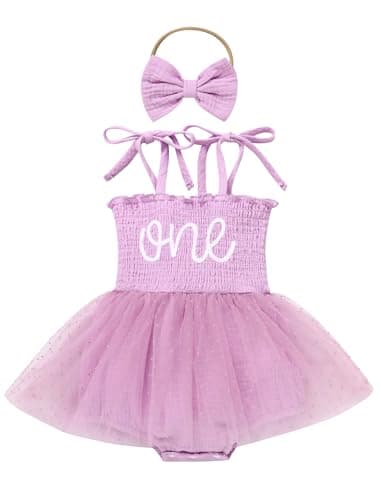 IMEKIS Boho Strawberry Romper Tulle Dress & Headband for Baby Girls Summer Photo Shoot