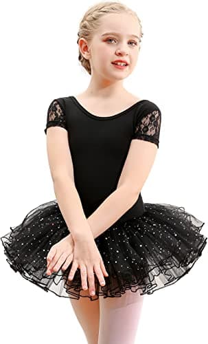 Danswan Glitter Skirt Ballet Tutu for Toddler Girls