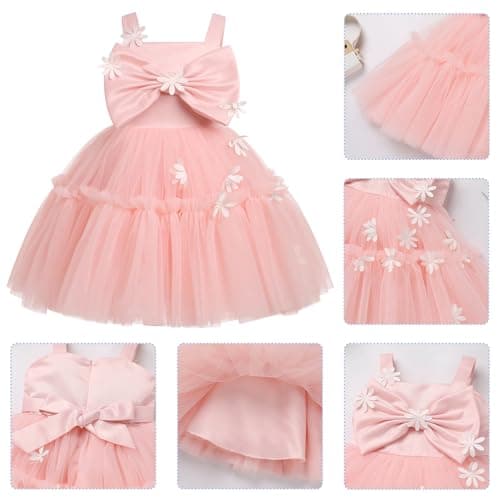 ODASDO Butterfly Dress for Baby, Toddler, and Kids