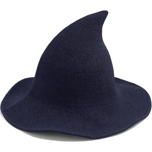Women's Halloween Witch Hat for Party Costume - Wide Brim Wool Hat