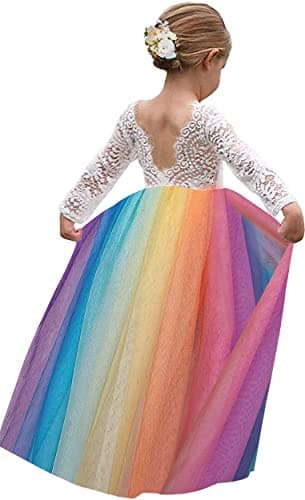 Girl Toddler Tulle Lace Dress