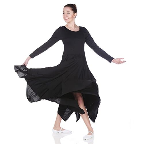 Danzcue Women's Long Sleeve Dance Dress for Spirit Celebration