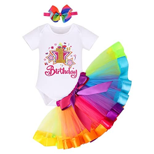 ODASDO Toddler Girl 1st 2nd 3rd Birthday Party Outfit