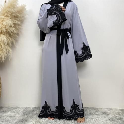 AFAVOM Women's Embroidered Turkey Abaya Dress