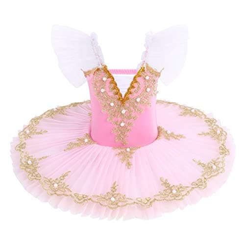 IBAKOM Swan Lake Ballet Tutu Dance Leotard