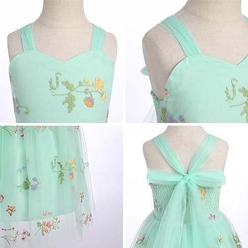 Flower Girl Dresses with Floral Embroidery
