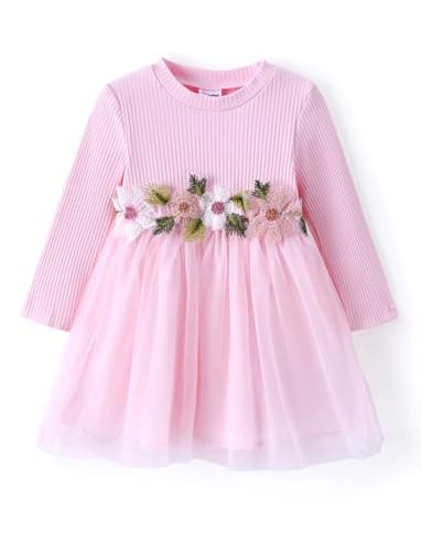 PATPAT Girl's Tulle Tutu Party Dress Formal Flower Princess