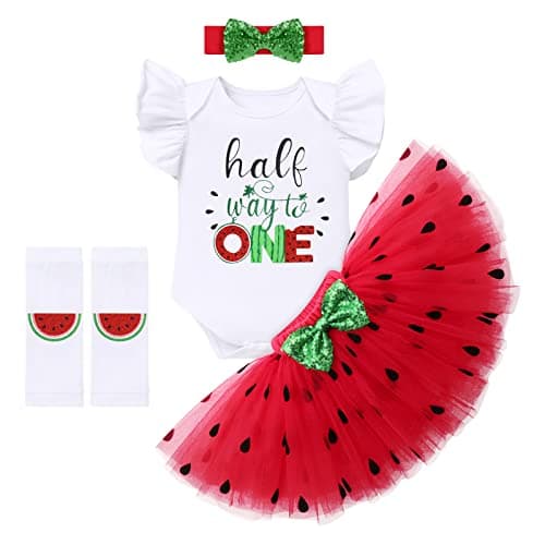 Fruit Theme 1st 2nd Birthday Party Outfit for Baby Girls