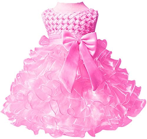 Jup'Elle Flower Girl Wedding Dress with Ruffle Lace