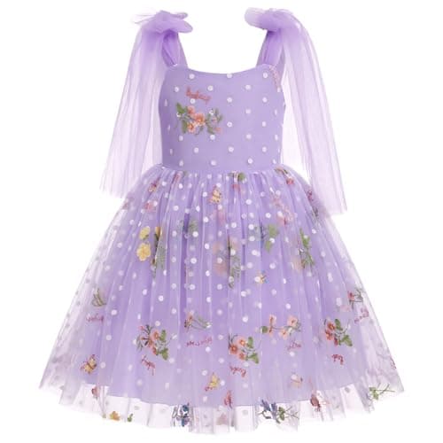 IBTOM CASTLE Backless Flower Girl Tulle Maxi Wedding Gown