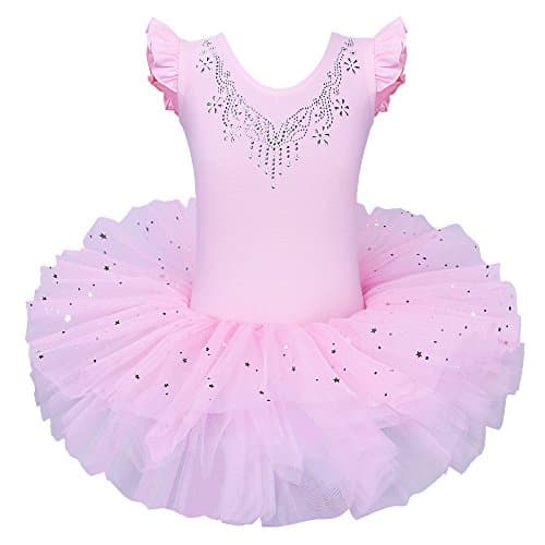 Ballet Leotards with Full Skirt for Girls