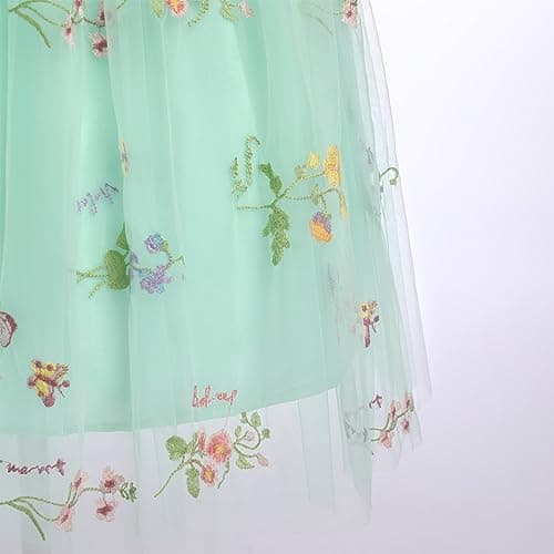 Flower Girl Dresses with Floral Embroidery
