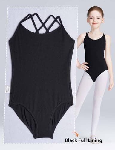 Daydance Toddler Girls' Double Breasted Camisole Leotards for Ballet