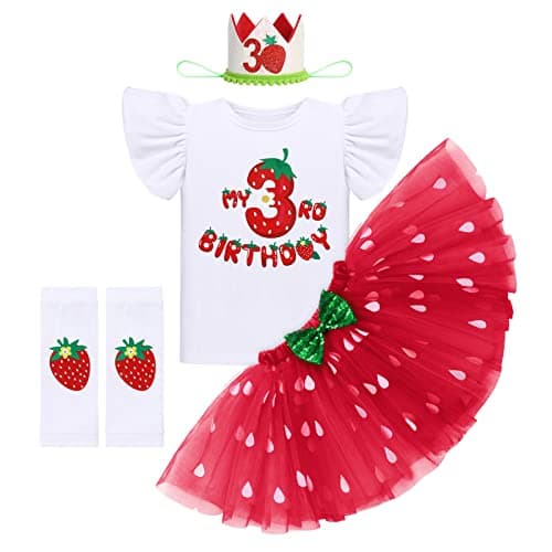 Fruit Theme 1st 2nd Birthday Party Outfit for Baby Girls