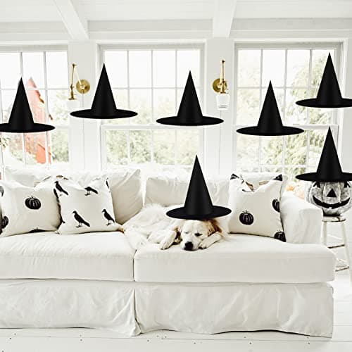 Halloween Black Witches Hats Decor 115 FT Rope Bulk