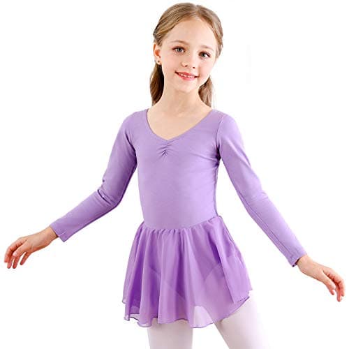 Bezioner Toddler Girls Ballet Dance Leotards & Skirts Outfit