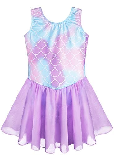 Belovance Girls Gymnastics Leotards & Tutu Dance Skirt