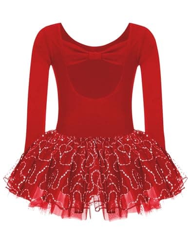 Girls Ballet Leotard Tutu Dress