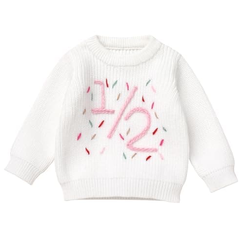 IDOPIP Toddler Girls' BohoEmbroidery Sweatshirt Outfit Fall Winter