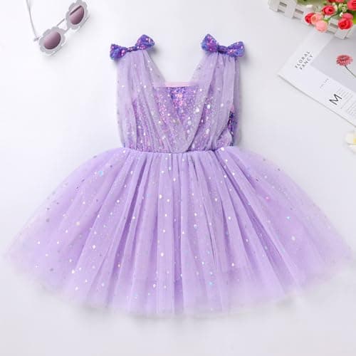 Toddler Girls Sequin Tutu Princess Dress