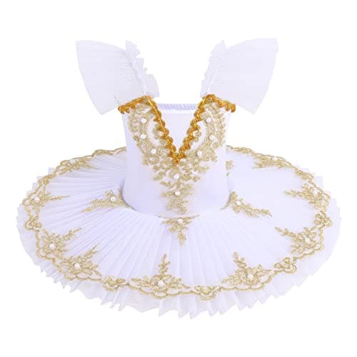 IBAKOM Swan Lake Ballet Tutu Dance Leotard