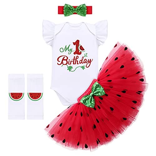 Fruit Theme 1st 2nd Birthday Party Outfit for Baby Girls