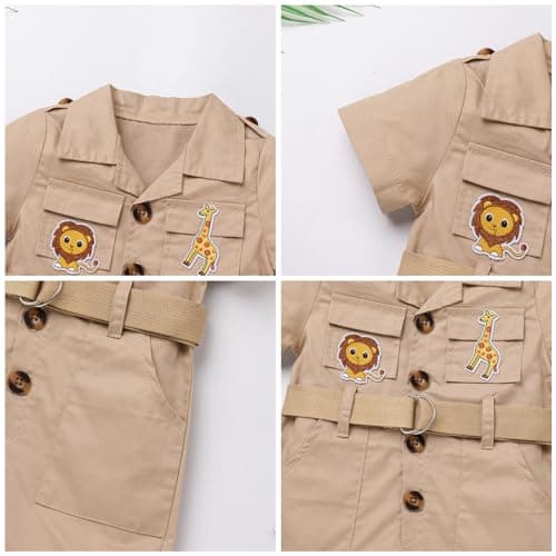 Safari Outfit For Baby Girls Boys
