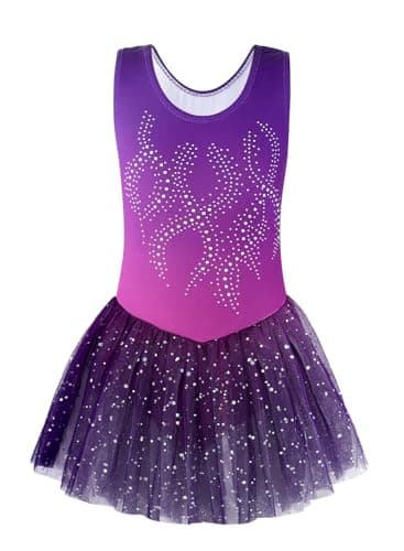 Sparkly Snowflake Tutu Leotard for Toddlers Dance and Gymnastics