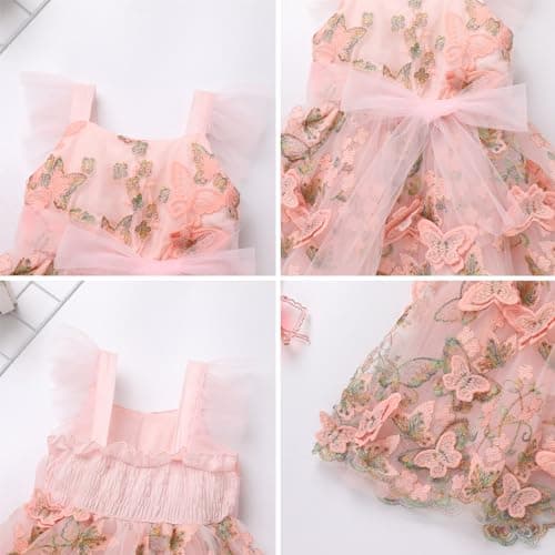 Toddler Girl Butterfly Dress