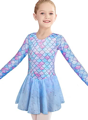 Belovance Girls Gymnastics Skirted Leotards Ballet Tutu