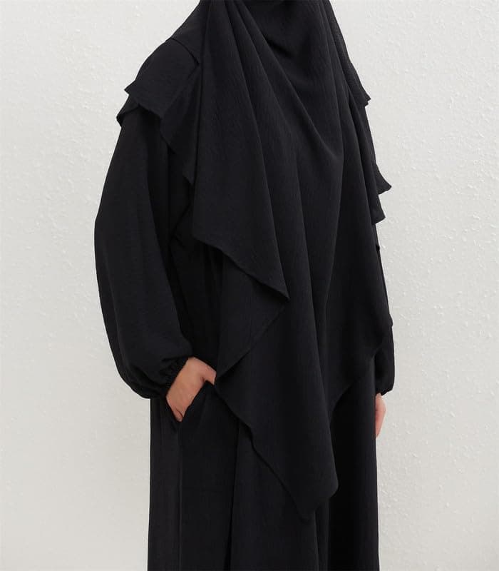 Women's Muslim Prayer Dress with Hijab
