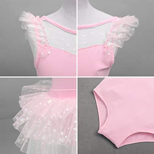 Girls' Dance Leotard with Tutu Skirt - Classic Ballet Dress