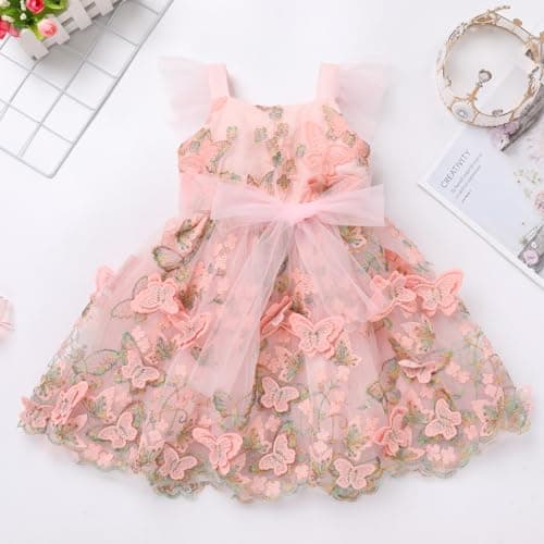 Toddler Girl Butterfly Dress